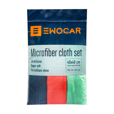 Ewocar Microfiber Super Soft Cloth Set krpa