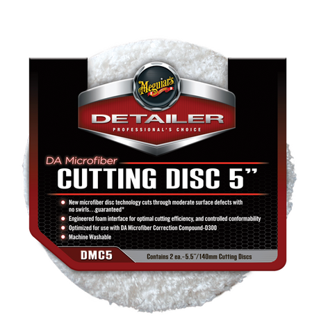 Meguiar&#039;s DA Microfiber Cutting Pad 5 ″ - Mikrofiber Pad 2 kom