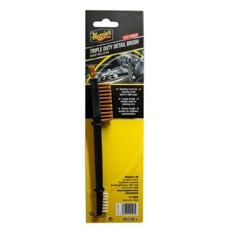 Meguiars Triple Duty Detail Brush - 3 u 1 četka