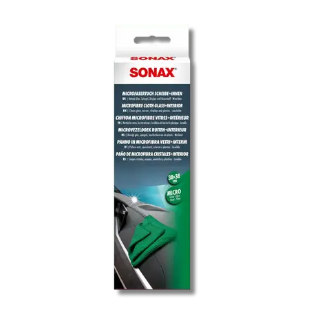 Sonax microfiber glass cloth + interior - mikrofiber krpa za stakla