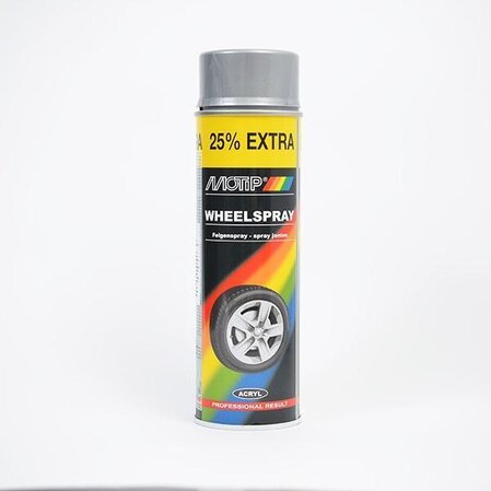 Motip Wheel Spray - boja za felne srebrna
