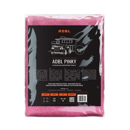 Adbl Pinky - set mikrofiber krpa