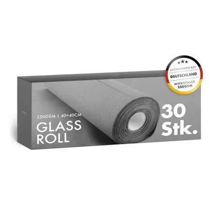 Chemicalworkz Glass Roll 250GSM 40x40cm - 30 komada krpa za stakla