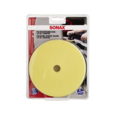 Sonax sunđer za poliranje žuti 165 dual action - finish pad