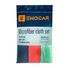 Ewocar Microfiber Super Soft Cloth Set krpa