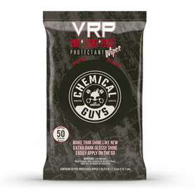 Chemical Guys VRP Protectant Wipes - maramice za plastiku i gumu