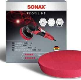 Sonax sunđer za poliranje crveni 150 mm -grubi-