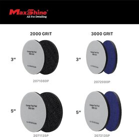 Maxshine Orange Peel Pad – p2000 - 3 inch