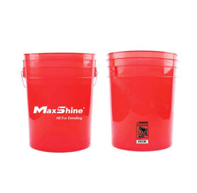 MaxShine Bucket - kanta za pranje crvena