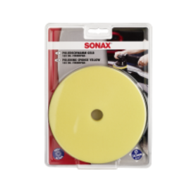 Sonax sunđer za poliranje žuti 165 dual action - finish pad